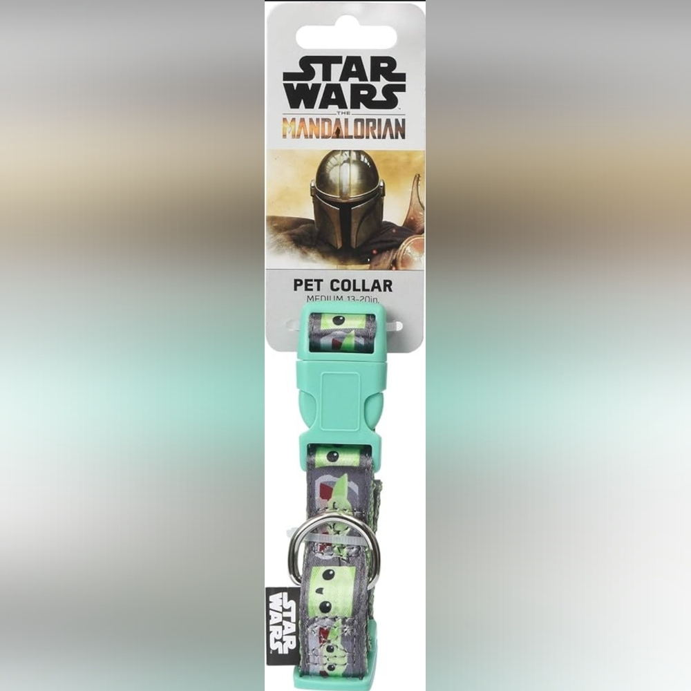 Disney Star Wars Mandalorian Pet Collar Green